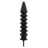 Hidden Desire Gode gonflable Expert Ribbed 28 x 6 cm Noir